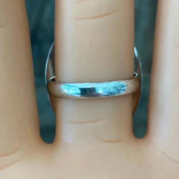 SIZE 8 Gorgeous Ornate Oval Authentic Larimar 925 Sterling Silver Ring NWT - Picture 4 of 5